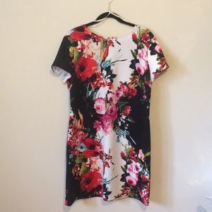 Studio One floral pattern dress